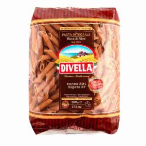Whole Wheat Penne Divella 500 grs