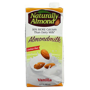 Leche de Almendras VAINILLA - Naturally Almond 1 Lt