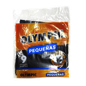 Small Black Garbage Bags x 9 - Olympic