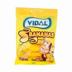 Vidal Bananas Gummy - 100gr