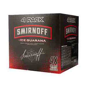 Pack de 4 - Smirnoff Ice Guaraná  - 250 ml