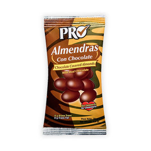 Almendras con chocolate PRO 70 grs