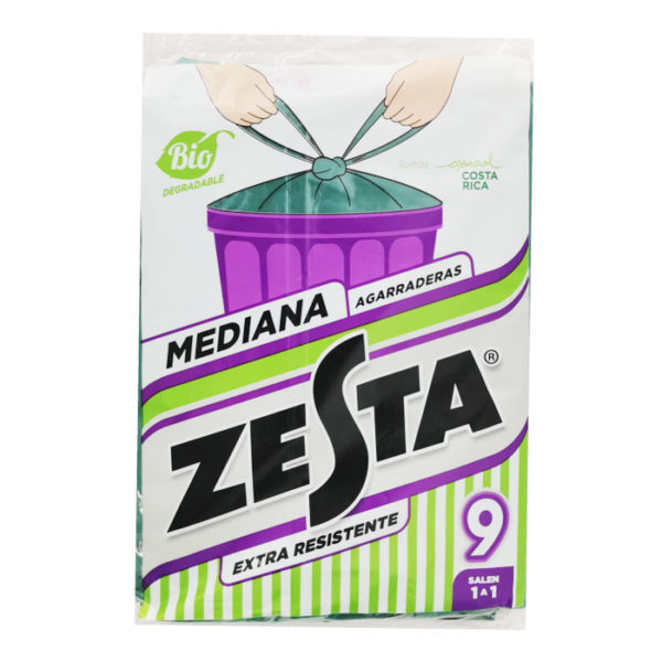 Bolsa Zesta Biodegradable MEDIANA - 9 und