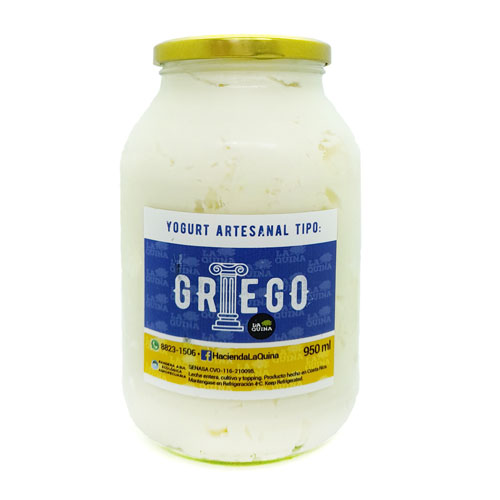 Yogurt GRIEGO - Natural - 950 ml - La Quina