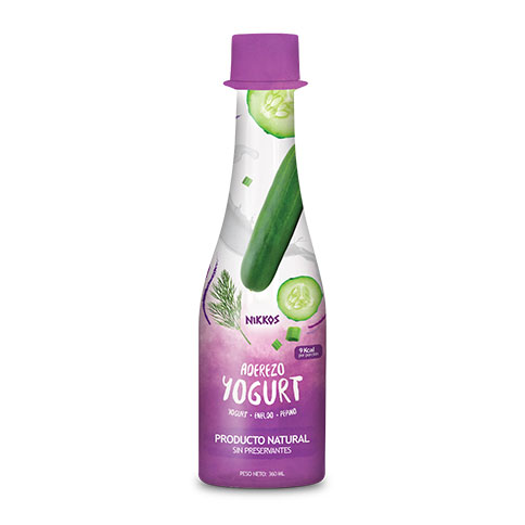 Aderezo Yogurt NIKKOS (con pepino y eneldo) - 300 ml