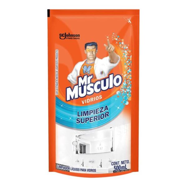Mr Músculo Vidrios Refill - 500 ml