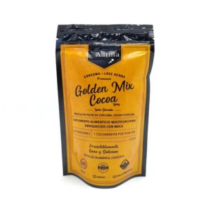 Golden Mix Cocoa con Maca (Mezcla en polvo de Cúrcuma, Cocoa y especias) 125 gr
