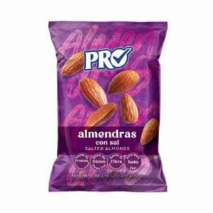 PRO Whole Salted Almonds 80 grs