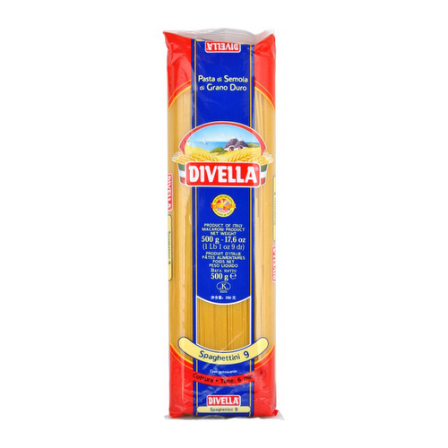 Divella Spaghettini 9 - 500 grs