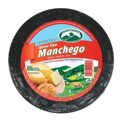 Queso Tipo Manchego - Monteverde - 450 grs