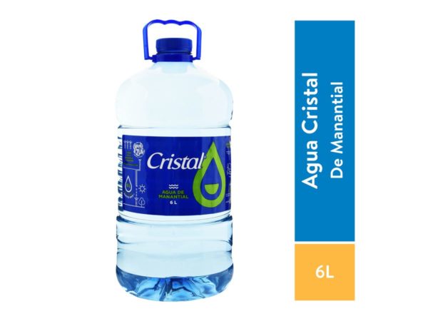 Agua Cristal Manantial Pet - 6000ml