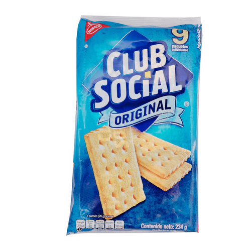 Galletas Club Social Original - Nabisco - 234 grs