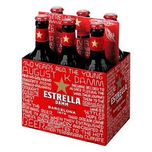 Pack de 6 - Estrella Damm Barcelona Gluten free 330 ml