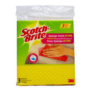 Paño Esponja - Scotch Brite - 3 unid