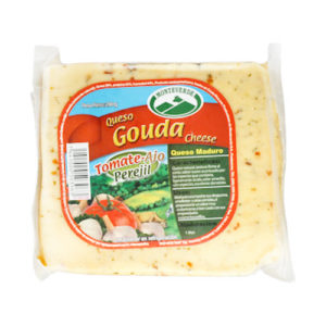 Gouda Cheese with Tomato, Garlic and Parsley - Monteverde - 200 grs