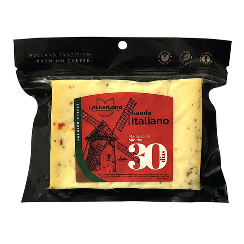 Italian Gouda cheese - LekkeLand - 200 g