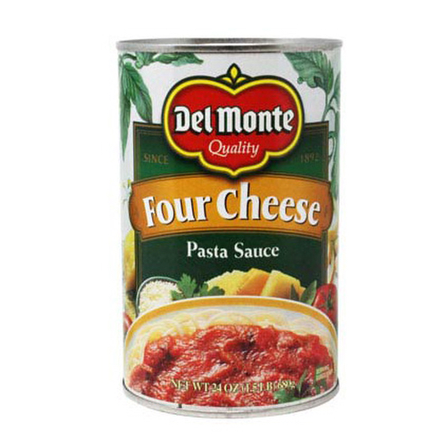 Salsa Tomate & Four Cheese 680 grs - Del Monte