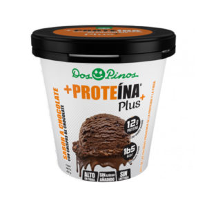 Lactose Free Protein+ Chocolate Flavored Ice Cream - Dos Pinos - 252 g