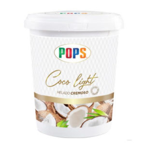 Deluxe Coconut Light Ice Cream - Pops 536 grs