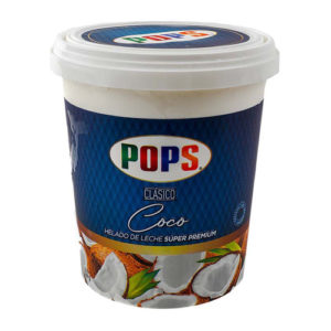 Coconut Ice Cream - Pops 536 grs.