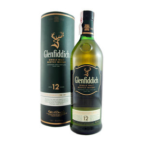 Whisky Glenfiddich  12 años 1 Lt