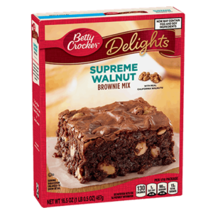 Supreme Walnut Brownie Mix - Betty Crocker 467 grs