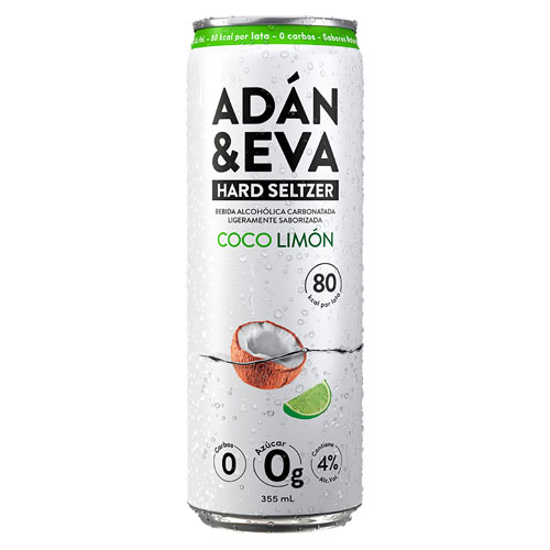 Adan & Eve Seltzer Coco Limon - 355 ml