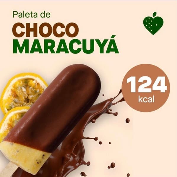 Helado Choco Maracuya - Ticoleta