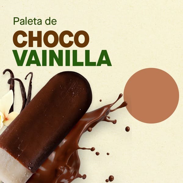 Helado Choco Vainilla - Ticoleta