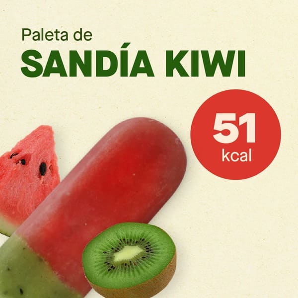Helado Sandía Kiwi - Ticoleta