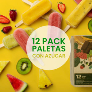 Pack Surtido 12 Paletas con azucar - Ticoleta