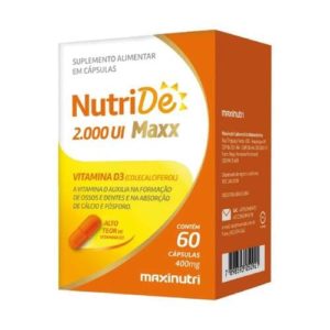 NutriDe Maxx vitamin D x 60 - Maxi Nutri