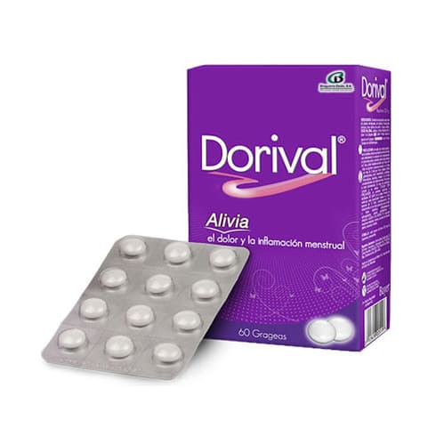 Dorival (Ibuprofeno) 200mg x 12 tabletas