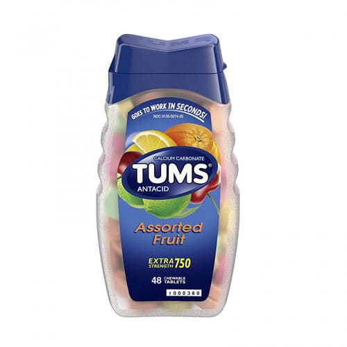 Tums E-X Plus Assorted x 48 - 1 frasco
