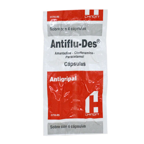 Antiflu-Des x 4 capsulas