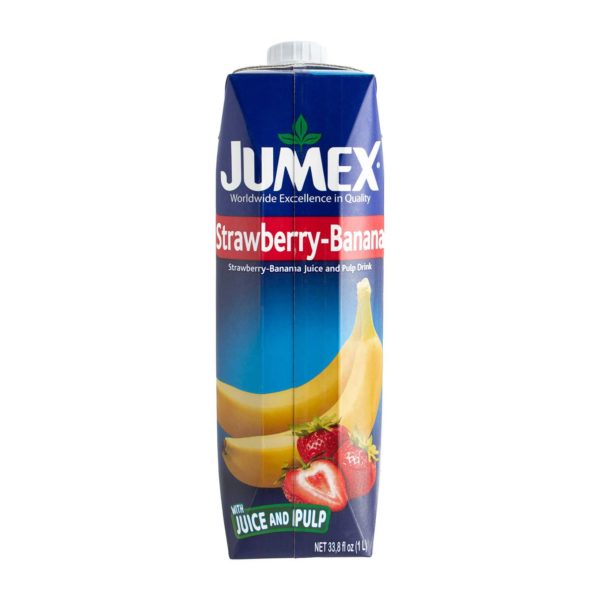 Néctar Fresa-Banano - Jumex 1 Lt
