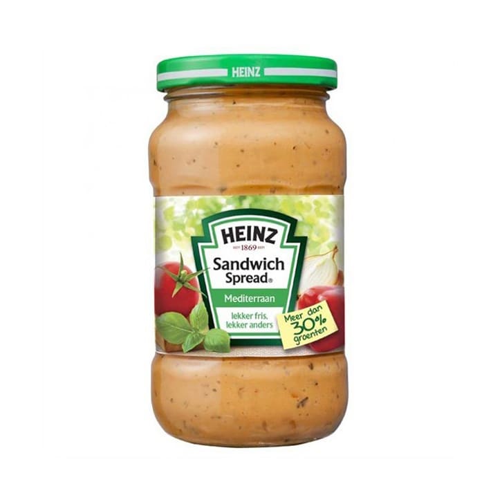 Aderezo Sandwich Spread Mediterraneo - Heinz - 300 grs