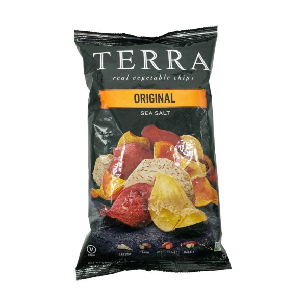 Chips Vegetales con Sal Marina - Terra