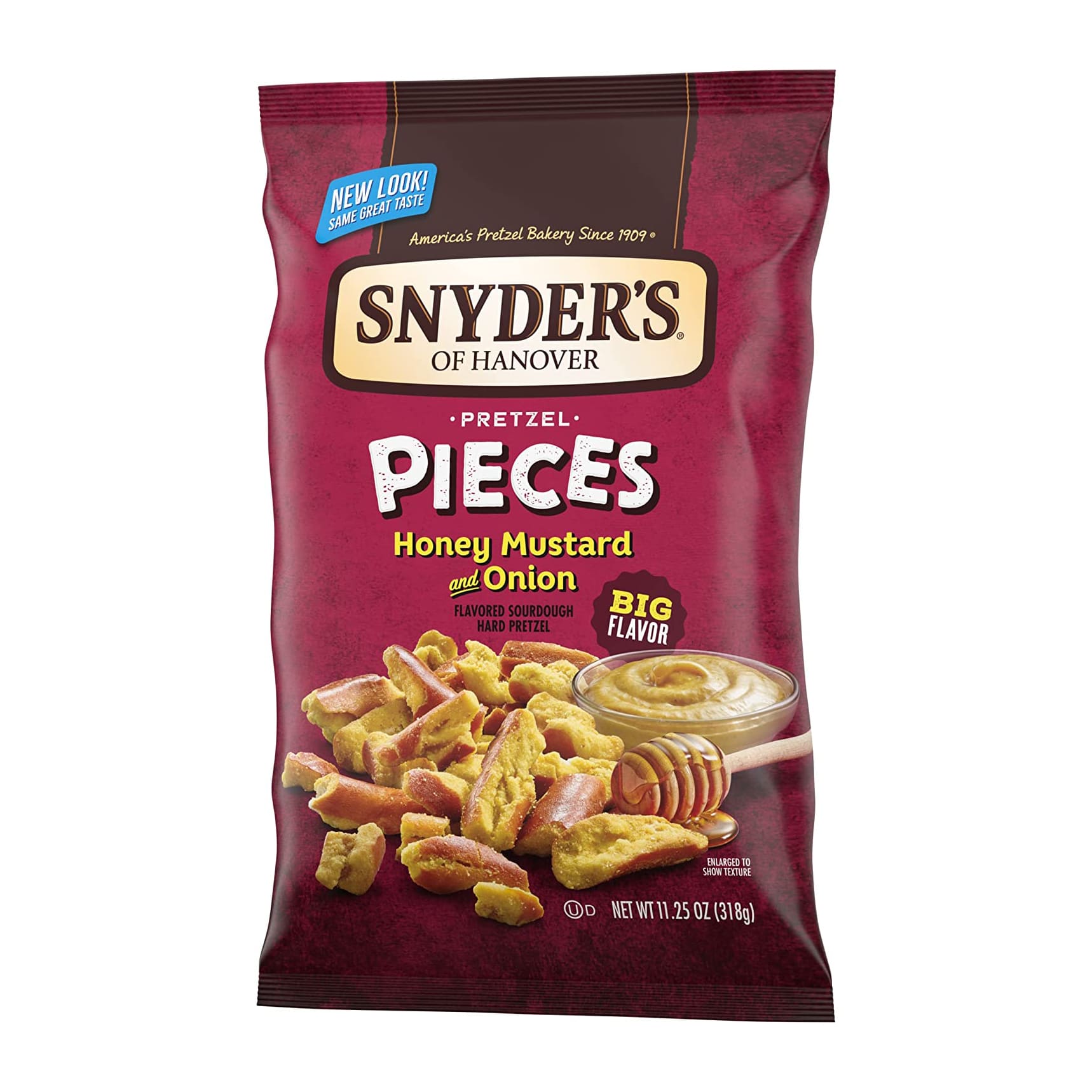 Pretzels with onion units and honey - Snyder&#039;s - 318 grs