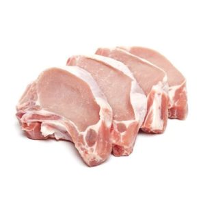 Chuleta de cerdo x 4 de 250 gr