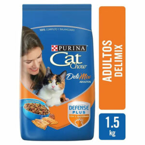 Alimento Seco Purina Cat Chow Delimix ADULTO - 1.5 kg