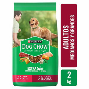 Alimento Seco Purina Dog Chow Medianos y Grandes ADULTO - 2 kg