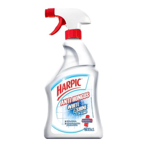 Harpic Anti-Fungal Bathroom Cleaner White &amp; Shine - 650ml