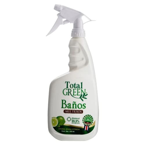 Limpiador Total Green Baños Biodegradable Citrico - 970ml