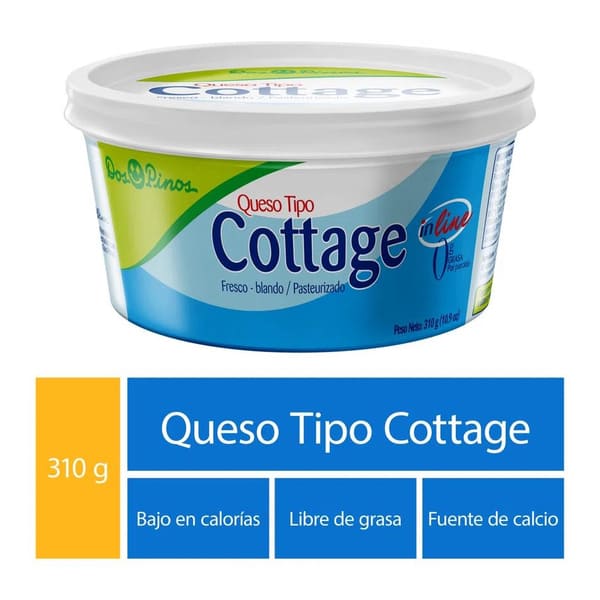 Queso Cottage Dos Pinos - 310 gr