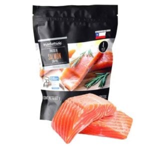 Salmon pieces with skin 500g Marketside