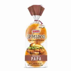 Bimbo Artisan hamburger bun with potato - 350g