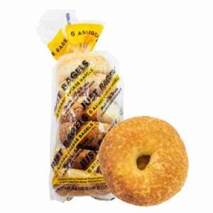 Just Bagels Asiago Cheese 680g (6 units)