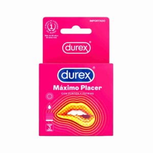 Durex Max Pleasure x3 condoms