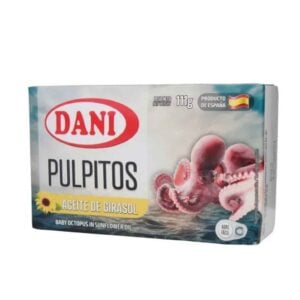 Baby octopuses in sunflower oil Dani 111g